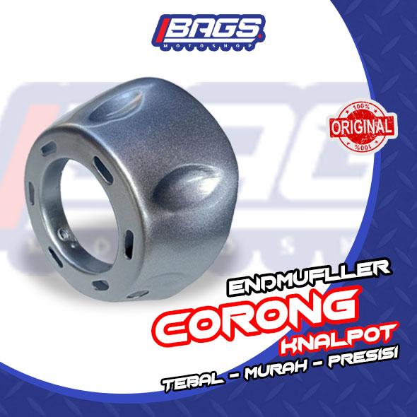 CORONG KNALPOT BLUE RAINBOW UNIVERSAL ORI 2