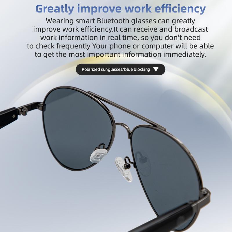 Ai Glasses Bluetooth Sunglasses Smartglasses Bluetooth Connected Bezel Language Translators Lenses Translation - Image 5