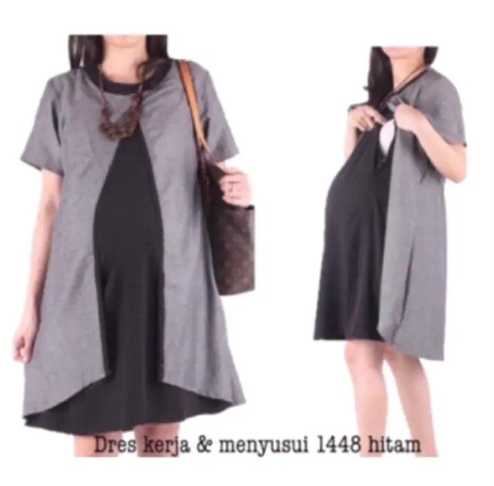 Dress Hamil & Menyusui Boleroh 1448