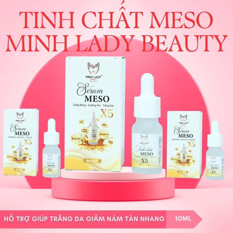 [MUA 1 TẶNG 1] TINH CHẤT MESO MINH LADY 10ML Skincare Dưỡng Ẩm Da Làm Đẹp Da Chăm Sóc Da Serum Cấp Ẩm