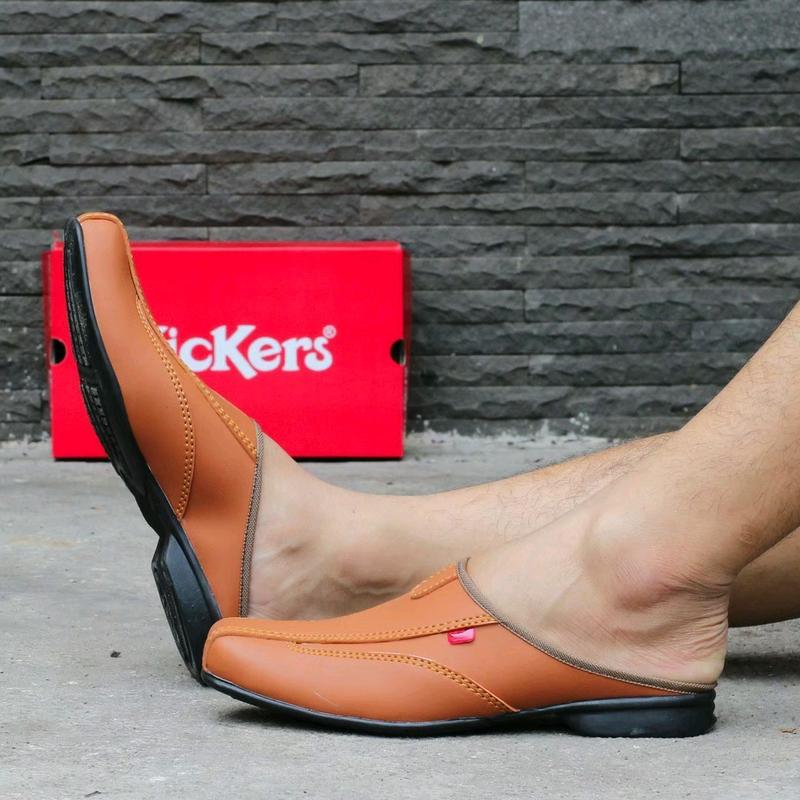 Sandal Sepatu Selop Kulit Asli Premium Kickers Bustong Navona Berkualitas Terbaik Sepatu Selop Pria Sepatu Kulit Pria Shoes Sendal Sendal Sendal 8