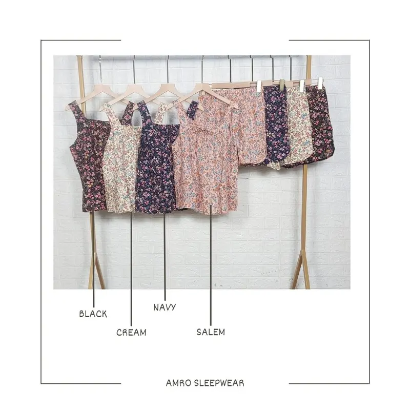 VIVI HOTPANT - AMRO SLEEPWEAR - HOTPANT TALI SILK - HOTPANT ONE SET 2