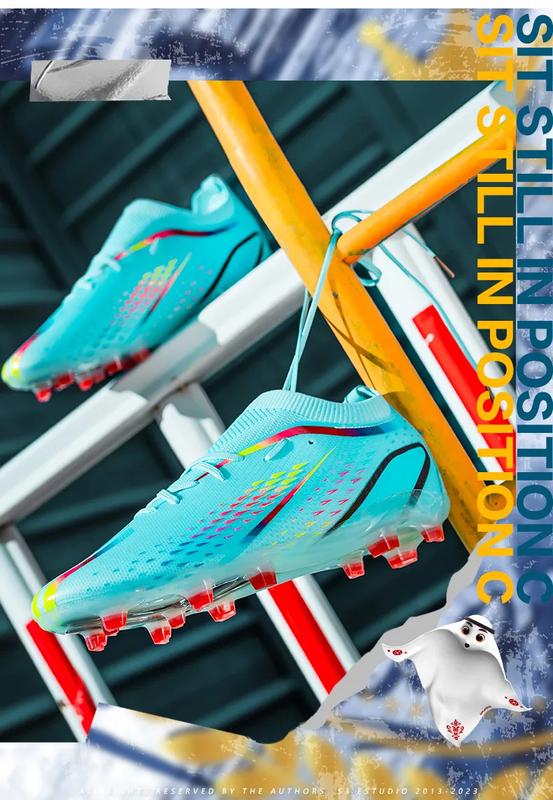 Product Introduction of Soccer shoes for men fashion sneakers football shoes century Cup same new Messi long spike broken nail professional football shoes sport running shoes big size 35-45 21