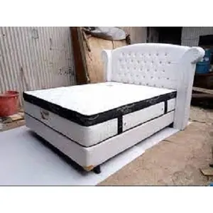 spring bed gajah type argo plush top Divan+sandaran arjuna custom cafe