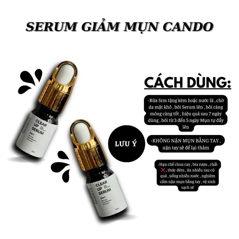 Serum Mụn và sữa rửa mặt dành cho da dầu này 1