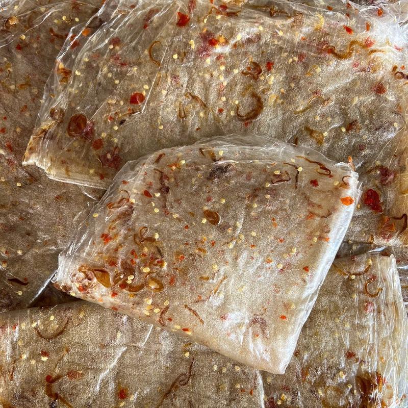 [Combo 1kg] Bánh tráng dẻo tỏi ớt HÀNH PHI cay vừa đặc sản Củ Chi tráng tay 100%(Ăn chay được)