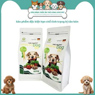 Thức Ăn Hạt Chay Cho Chó Ginseng Dog 86 Pure Vegan Gói 800G - Thức Ăn Thú Cưng Love Pet frozen cám  chó
