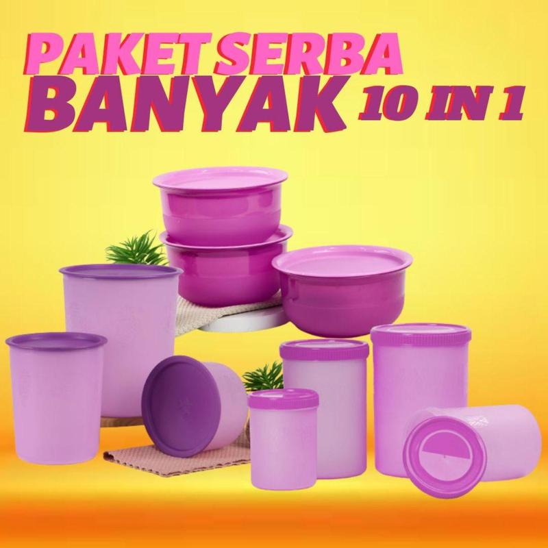 [COD] [TERMURAH] MODERNO PAKET SERBA BANYAK 10 IN 1 TOPLES LENGKAP 1