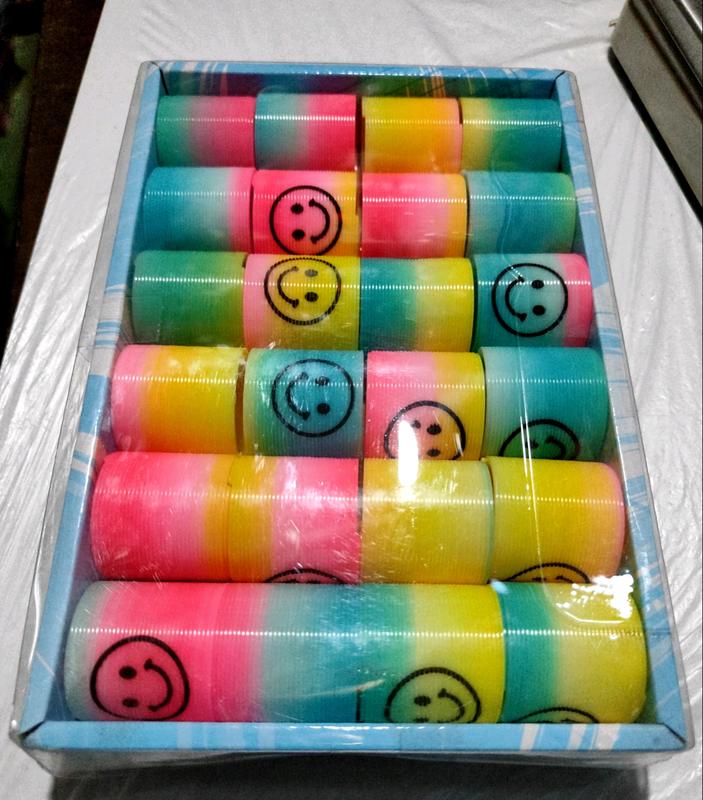 Smiley Spring Toy/ Mini Spring Toy/24 pieces per box/ Toy Pa - TikTok ...