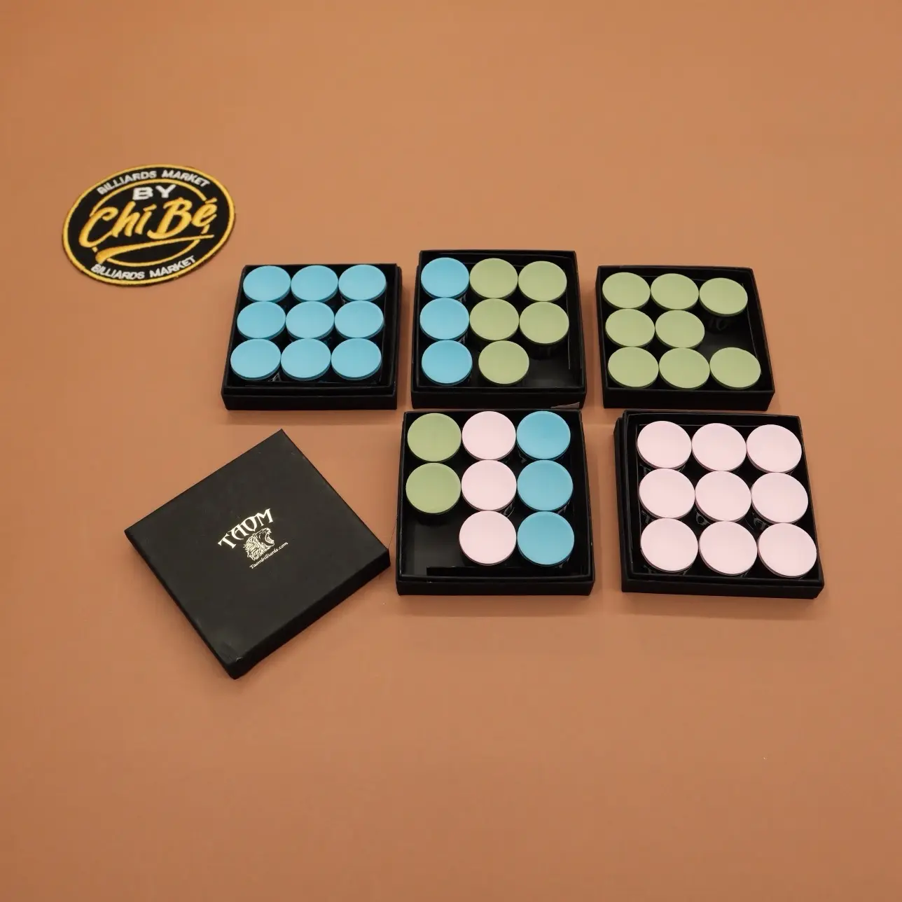 Lơ bi-a (bida) Taom chính hãng,ít bụi,Taom Pyro,Taom V10