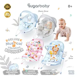 Sugar Baby New Deluxe Musical Vibration Ayunan / Bouncer Bayi