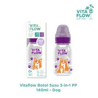Gambar Vitaflow Botol Susu Multifungsi PP 140 ml Dog dari Vitaflow Baby Kota Administrasi Jakarta Timur 3 Tokopedia