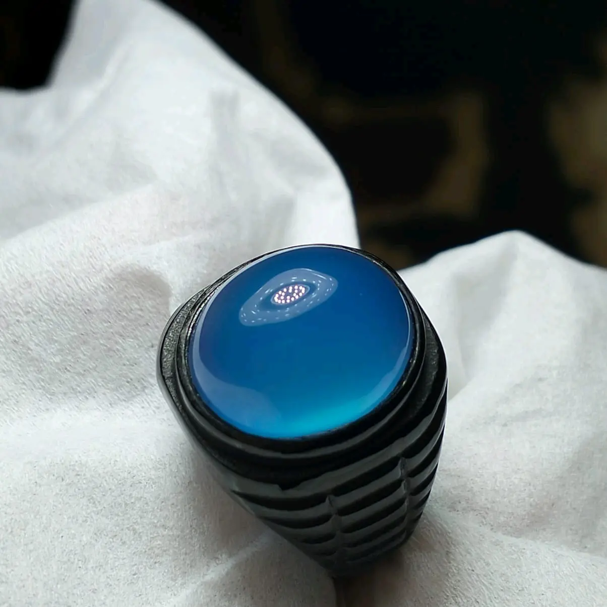 batu cincin blue spirtus kualitas terbaik