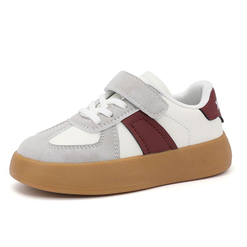 Children's Shoes Children's Sneaker 2024 New Girls' Sneakers Boys' Moral Training Shoes Middle and Big Children Students Soft Bottom Skateboard Shoes 4