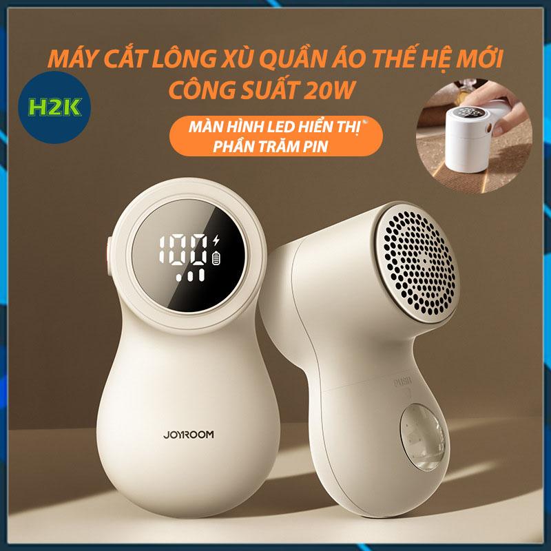 Máy Cắt Lông Xù Quần Áo Công Suất 20W Loại Bỏ Xơ Vải ,Quần Áo Len - Máy Cạo Lông Xù Mini Không Dây Cầm Tay Có Hút Bụi