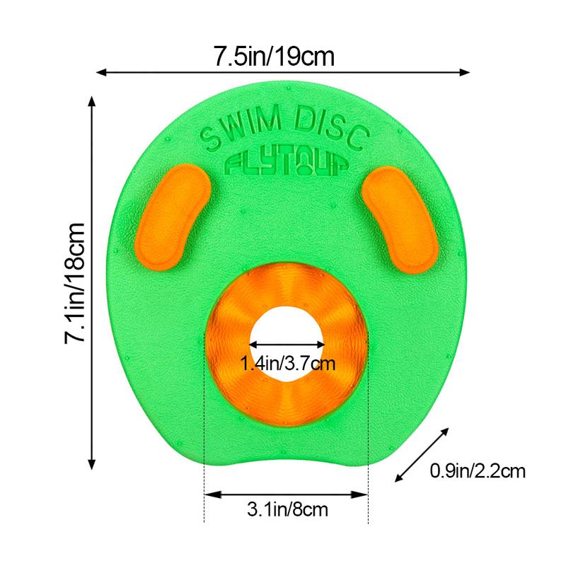 Product Introduction of 1PC EVA Foam Swim Discs Child ArmBands Floating Sleeves Armbands Kids Swimming Exercises Circles Rings Kids Pool Cuffs 1