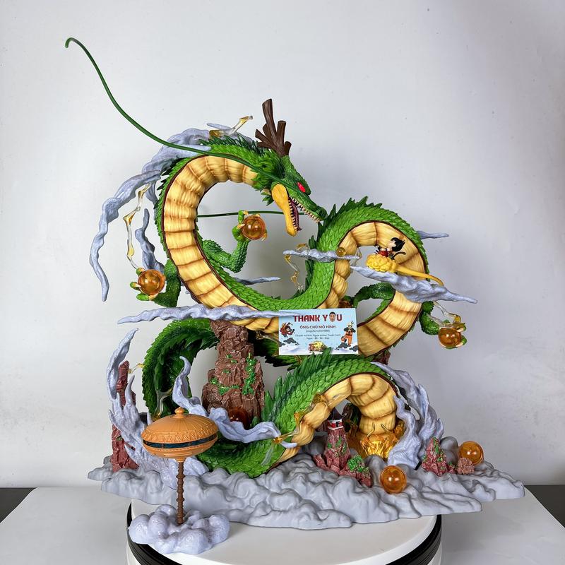Mô hình Dragonball Mô hình Rồng Thần Trái Đất Shenron 55cm Ongchumohinh -MH399 Toy Đồ Chơi