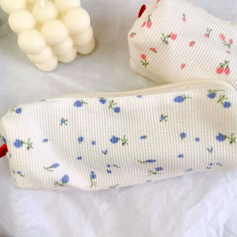 Mismi Alice Pencil Case Kotak Pensil Sekolah Motif Little Flower Perempuan Trendy - PC2A 4