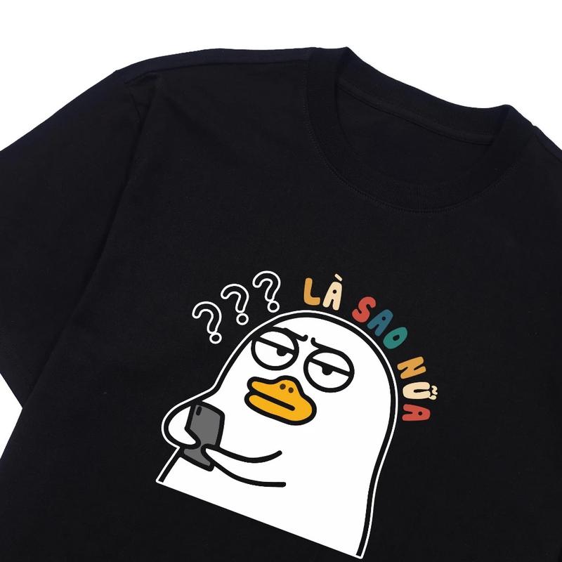 Áo Thun Là Sao Nữa, Câu Nói Hài Hước Công Sở, Văn Phòng Độc Đáo Meme 100% Cotton Oversize Cho Nam Nữ Menswear Nhung Cổ Tròn