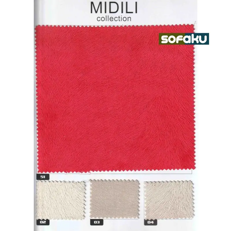 Kain Interior sofa MIDILI - Fabric Suede / Beludru Anti Kusut 1