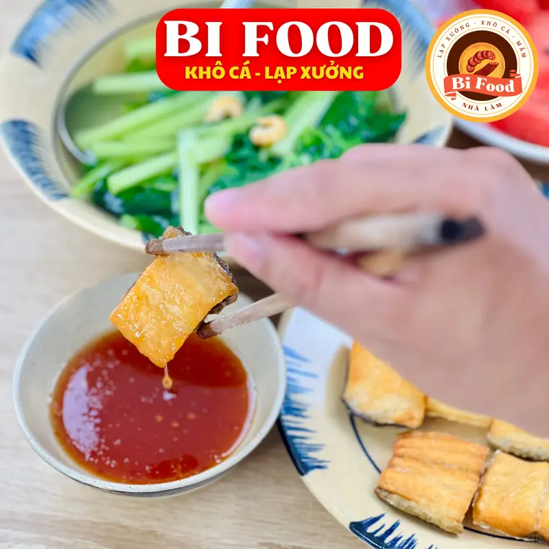 Khô cá dứa cọng 3 nắng loại 1 - TẶNG SỐT ME - BIFOOD - khô cá dứa cọng được tẩm vị vừa ăn không mặn thịt dai thơm mềm - FREESHIP 4