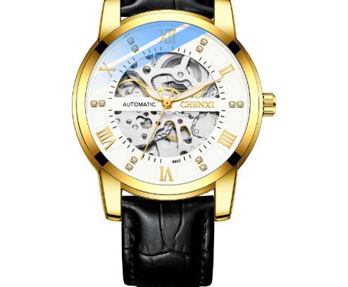 Đồng hồ cơ cao cấp automatic chenxi cx8802 trẻ trung sang trọng, chống nước 50m