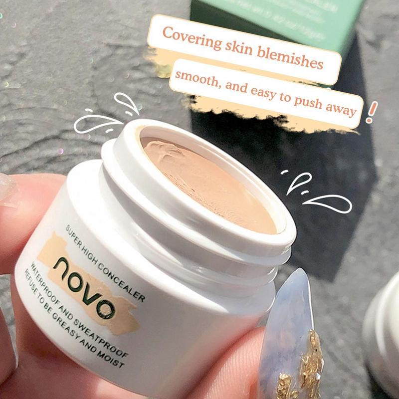 Product Introduction of NOVO Concealer Palette Flawless Concealer Long-lasting Control Acne Tattoo Cover Oil Dark B9I8 36