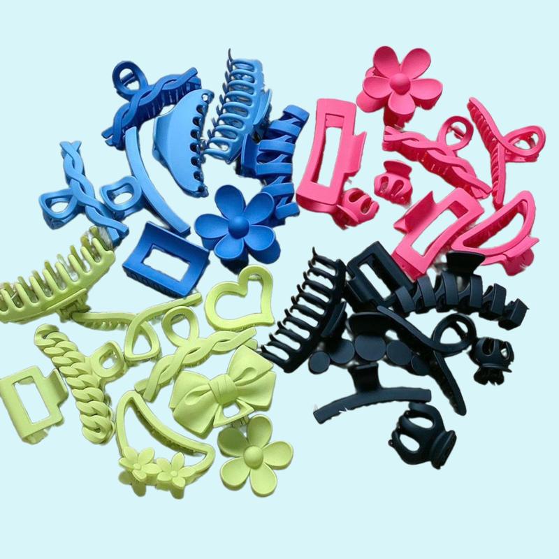  combo kẹp tóc đủ màu  8-9 cây tùy màu  cho Nữ Women 