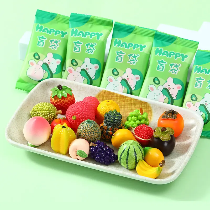 Creative New Large Fruit Blind Bag Simulation Banana Watermelon Durian Toy Fashion Play Blind Box Small Gift Model