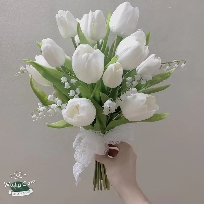 Hoa cầm tay cô dâu HCTAYTOP01 - Trang trí nhà cửa - Decor, Decor Phòng, Decor Bàn, Để Bàn 1