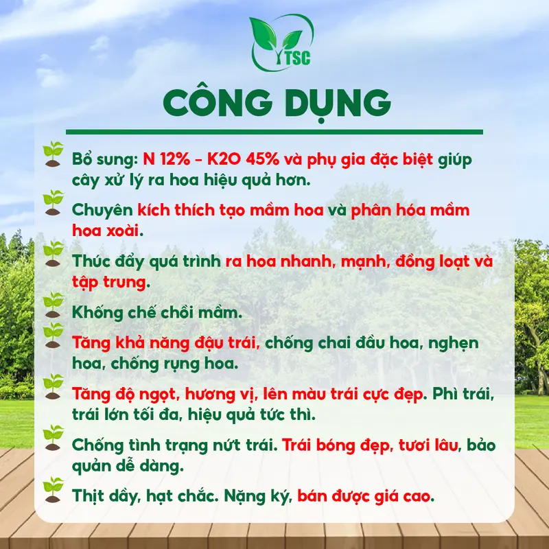 Phân bón KN3 Super Bồ Đề Thụy Sỹ, Xử Lý Ra Hoa, Trái Lớn Tối Đa, Tăng Độ Ngọt, Lên Màu Cực Đep - Túi 2kg 5