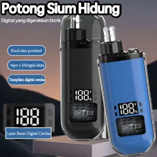 Pencukur Hidung & Telinga Elektrik 5-in-1, Anti Sakit, Tahan Air, Kompak, Model [Model Name] - Ukuran [Measurements] untuk Perawatan Pribadi dan Pemeliharaan Rambut