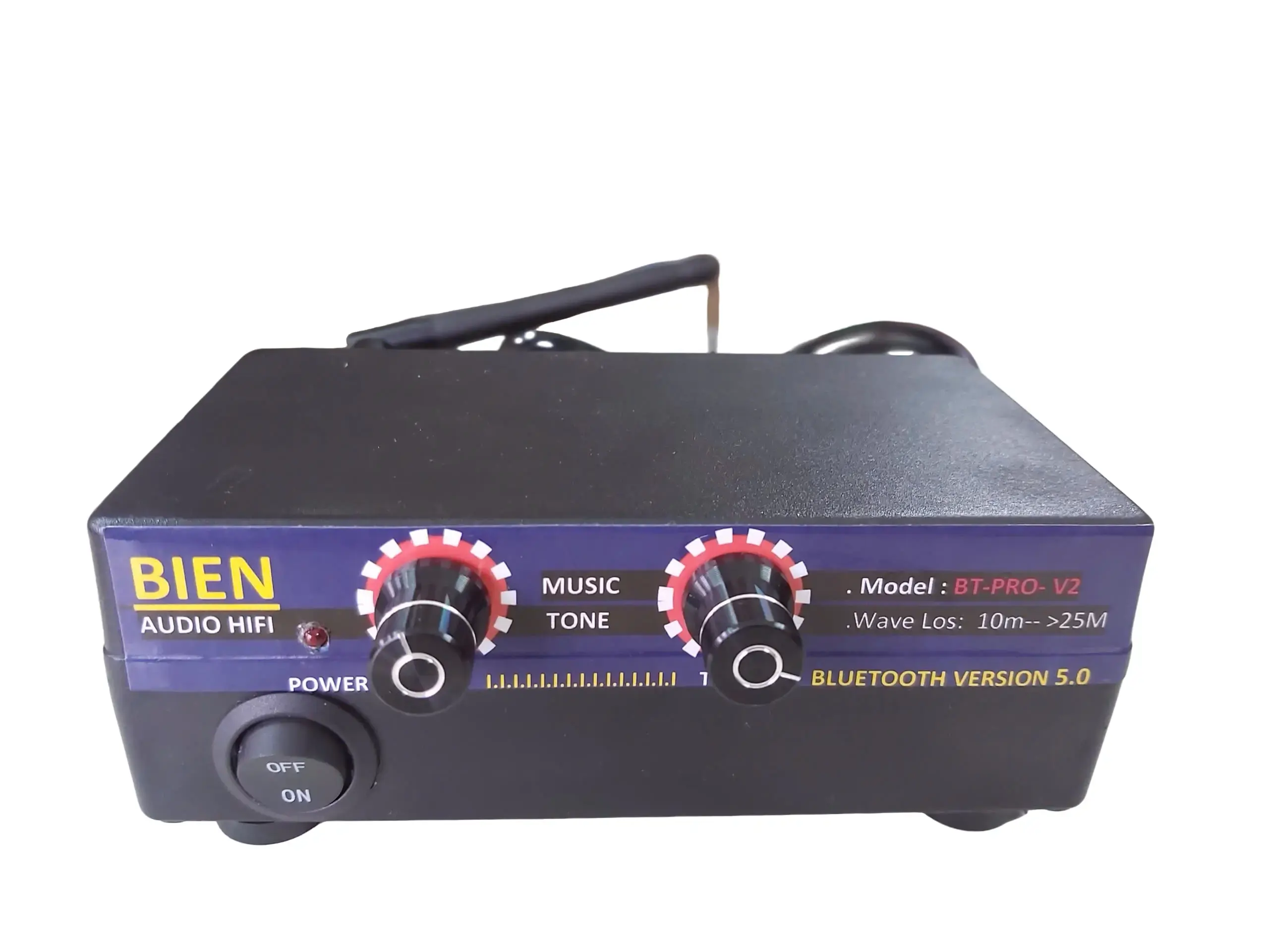 BỘ THU BLUETOOTH BT-PRO-V2 CHỈNH BASS -TREBLE Nghe Nhạc
