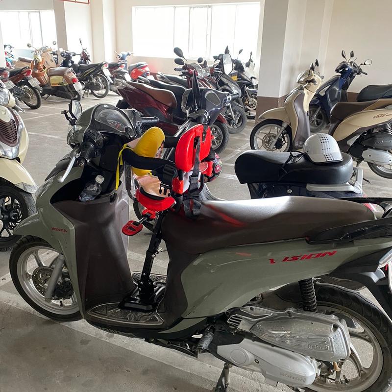 Ghế ngồi xe máy cho bé ghế ngồi cho bé trên xe máy xe máy điện xe tay ga Phụ Kiện Phụ Tùng 4
