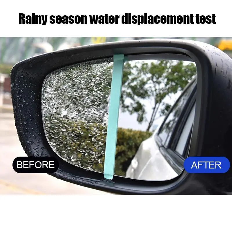 200ml Car Water Repellent Spray (2 Counts), Anti-rain Coating Spray For Car Glass, Hydrophobic Cars Liquid Windshield Spray 4