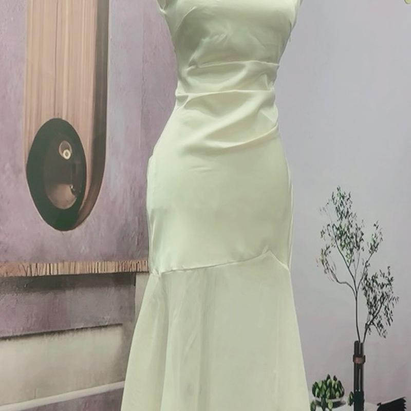 Đầm Dự Tiệc Đầm 2 Dây Dáng Đuôi Cá Sang Chảnh LAVA Dress   thanh lịch váy thường mặc body đẹp đầy màu sắc s đầm maxi  váy dự tiệc 5