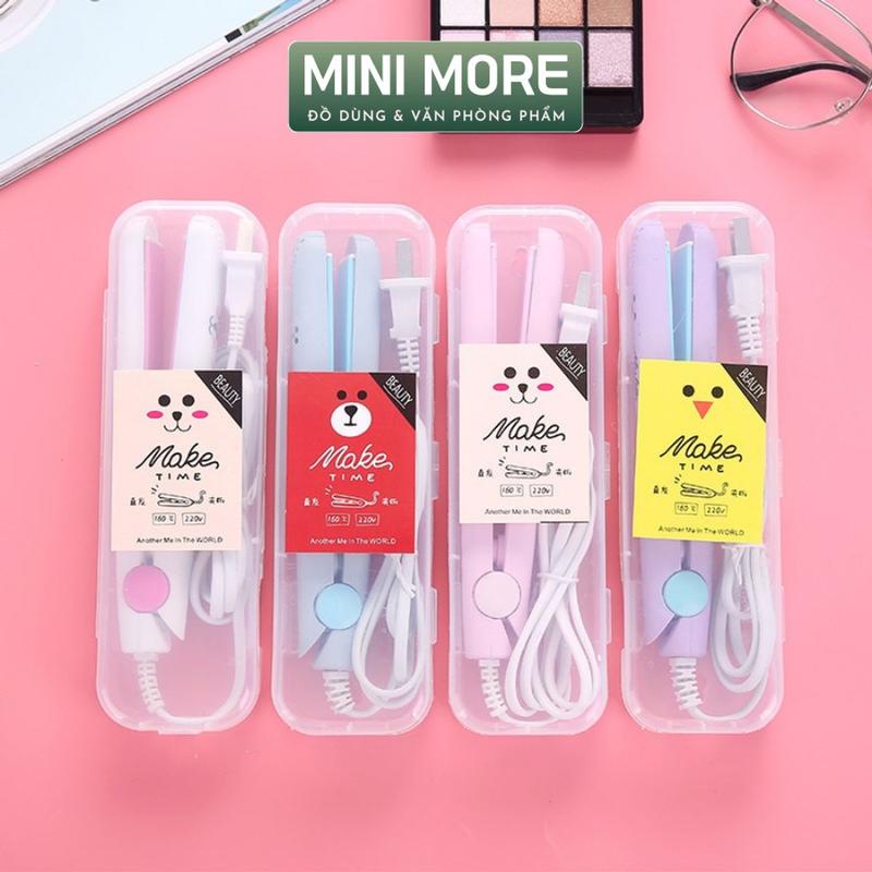 Máy duỗi tóc máy uốn tóc ép tóc kẹp tóc mini hình thú