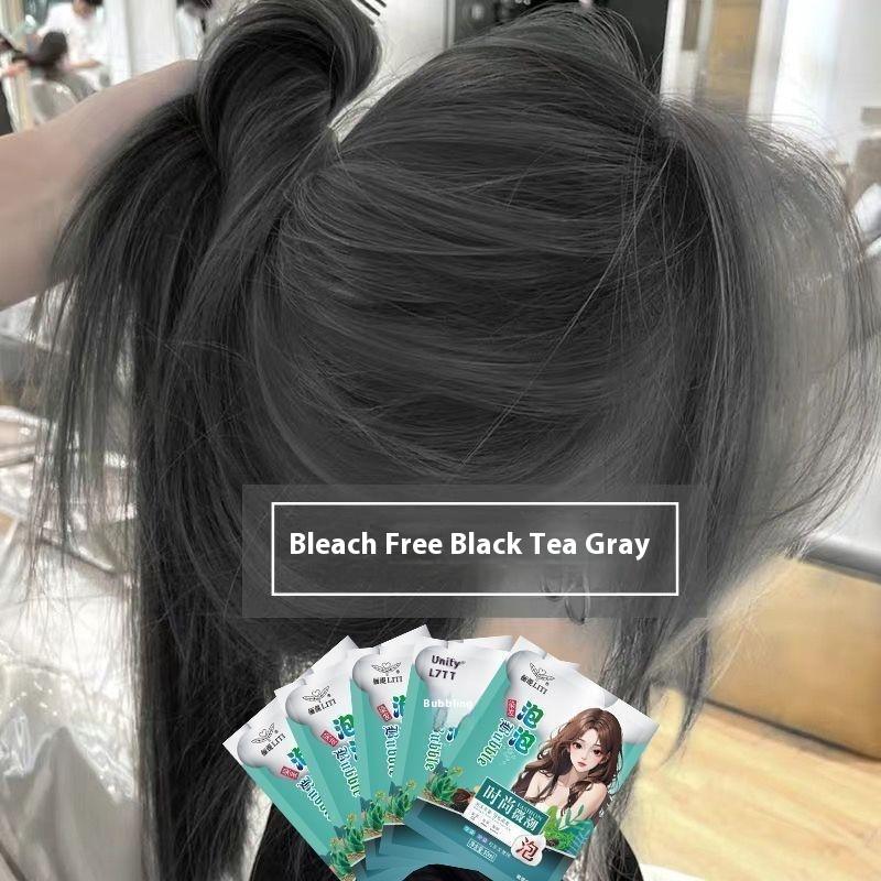 Dầu gội thuốc nhuộm tóc tự nhiên, không kích thích, được FDA chấp thuận, sử dụng tại nhà, với bọt, thuốc nhuộm tóc, dầu xả, thảo dược