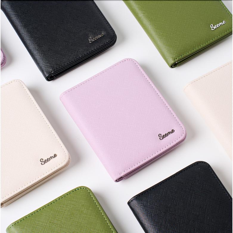 Ví nam nữ đựng tiền mini gập đôi SEEME Heri Wallet