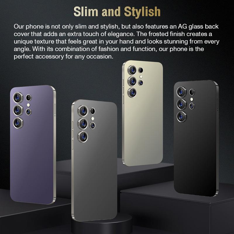 Product Introduction of New s24ultra mobile phone Full HD screen smartphone, Android smartphone 5G mobile phone 2