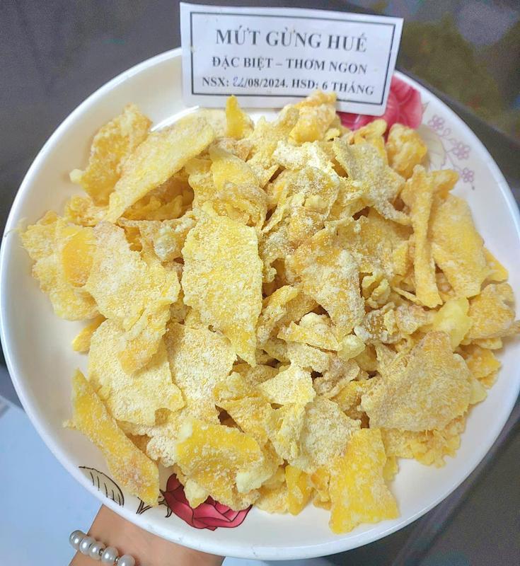 200g Mứt Gừng Loại Ngon cay nhẹ