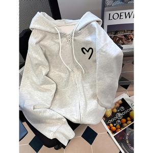 Sudadera con capucha y cremallera para mujer, estilo estampado | Corte holgado y suave, lavable a máquina, apta para todas las estaciones, deportiva y elegante, confección resistente.
