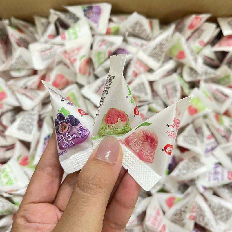 500g or gói 300g thạch rau câu tam giác Ăn Vặt Snack