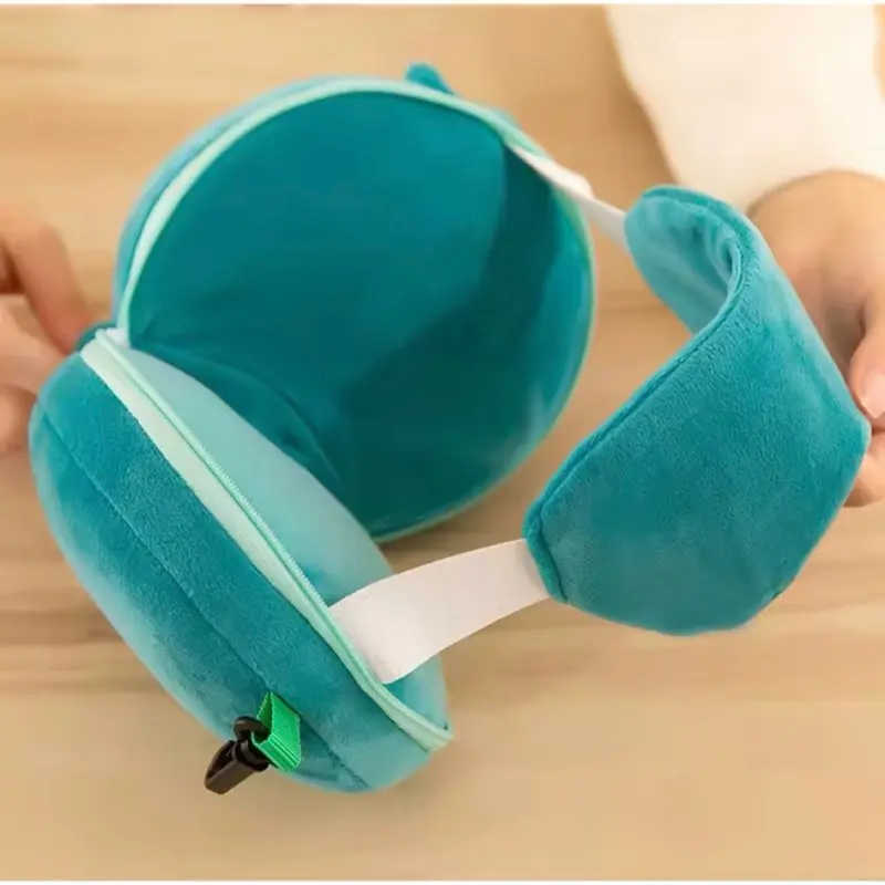 Bantal Travelling Penutup Mata 2in1 Eye Mask and Neck Pillow Package Penutup Mata traveling Lucu Multifungsi Sleep 8