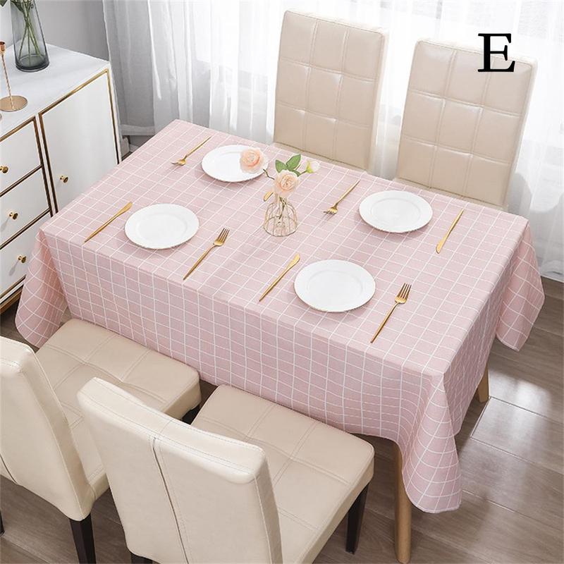 Product Introduction of Khăn trải bàn có thể giặt được, chống dầu và chống bụi, thảm PEVA cho Bàn ăn, thích hợp để giặt, vật dụng gia đình tốt, J1Q1 37