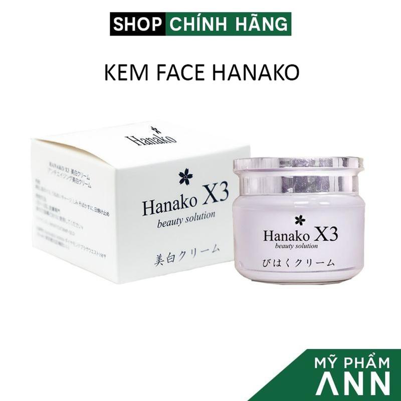  Kem Face Nhật Hanako X3 Skincare Hỗ Trợ Dưỡng Trắng Da Chính Hãng 