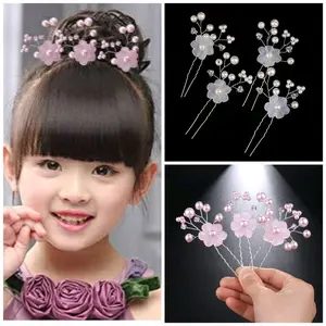 Hairpin Bunga Satu - Hiasan Rambut - Wedding Bridal - Tusuk Konde