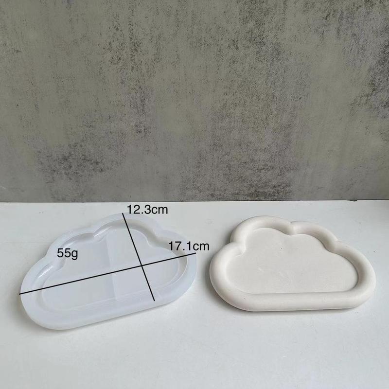 Khuôn Silicon Tình Yêu Thủ Công, Khay Đựng Hoa Tình Yêu Đám Mây, Khuôn Thạch Cao Tự Làm Để Trang Trí Nhà Cửa, Đồ Thủ Công, Dự Án Nghệ Thuật, Làm Trang Sức, Nhựa Thông 3