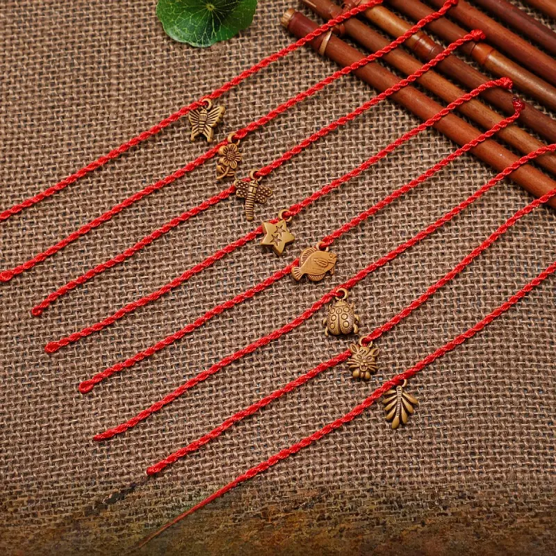 Vòng Tay Dây Đỏ, Món Quà Nhỏ Vòng Tay Dệt, Vật Phẩm Nhỏ