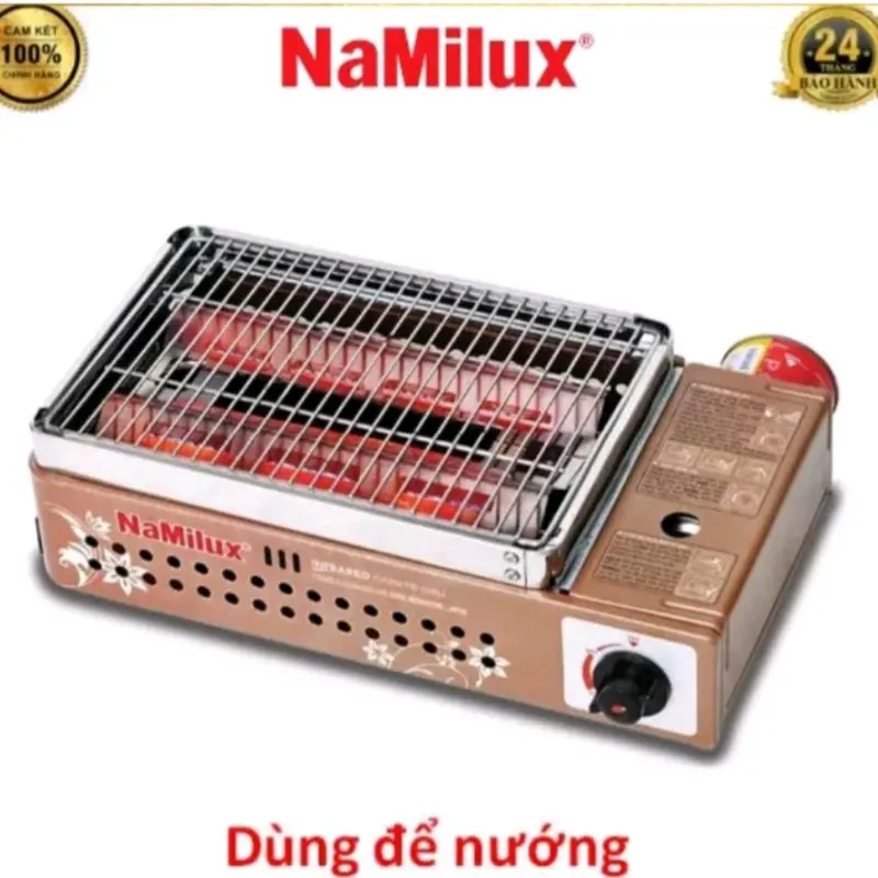 Bếp nướng hồng ngoại Namilux ,hàng chính hãng,sử dụng lon ga mini Namilux 0